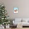 Stupell Industries Birds Gift Giving Christmas Snow Framed Giclee Art